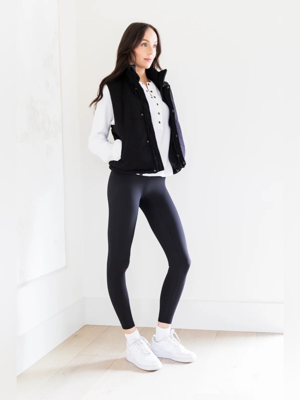 NWT! Priv Cora Knit Puffer Vest